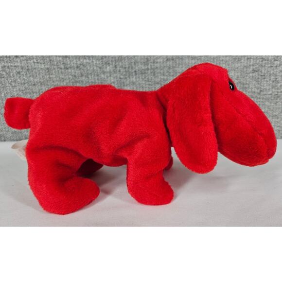 TY 1996 ROVER BEANIE BABY RED DOG PLUSH W/TAG PVC PELLETS COLLECTIBLE - Picture 4 of 10